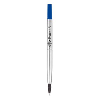 Recharge pour stylo à bille bleu universel pointe fine