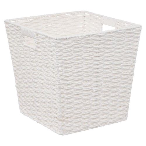 Non Communiqué Blanc Five Simply Smart - Panier De Rangement Carré "Mix'n'modul" 31X31cm