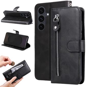 Étui Portefeuille En Cuir PU Avec Bandoulière Pour Oukitel C2 - Motif Floral, 9 Emplacements Cartes, Poche Zippée