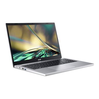 PC Portable Acer Aspire 3 15 A315-24P 15.6" AMD Ryzen 5-7520U 8 Go RAM 512 Go SSD Argent pur