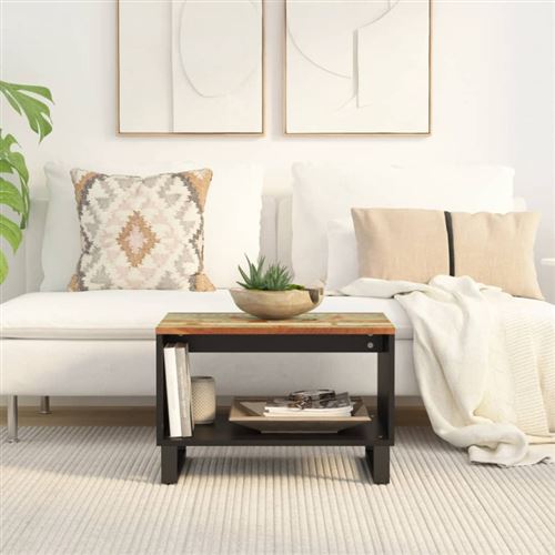 Vidaxl Table Basse Bois De Récupération - Image 3