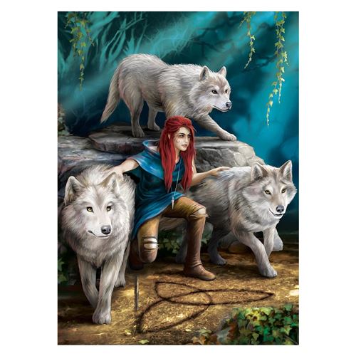 Puzzle Eurographics - Anne Stokes : Le pouvoir des trois, 1000 pièces