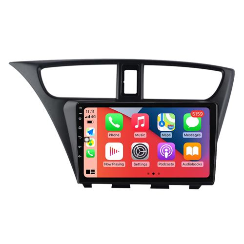 Autoradio Multimédia RoverOne Android 2Go RAM 32Go ROM GPS pour Honda Civic Hatchback 2012-2017 CarPlay Android Auto