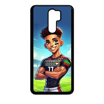 Coque My-Kase pour xiaomi Redmi 9 - lamine yamal cartoon - Noir - 1