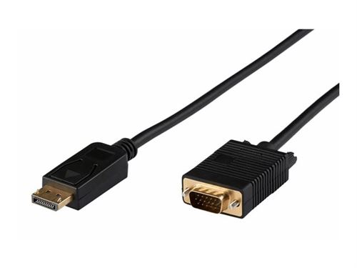 Non Communiqué Noir Microconnect - Convertisseur Vidéo - Displayport - Vga