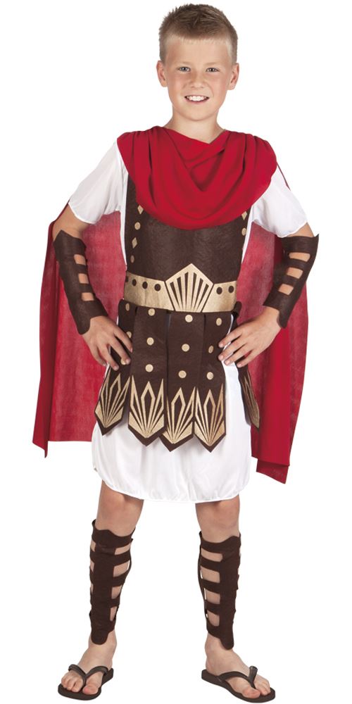 BOLAND Costume de Gladiateur Callidromos - Enfant - 4/6 ans (104 &agrave; 116 cm)