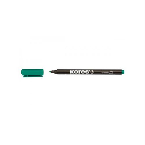 Marqueur Permanent K Marker Fine Pointe Médium Vert Kores