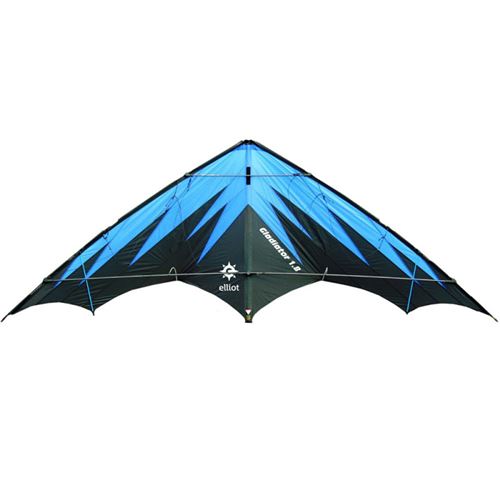 Elliot - Gladiator 1.8 - Cerf-volant 2 lignes - Black/Blue - Image 3