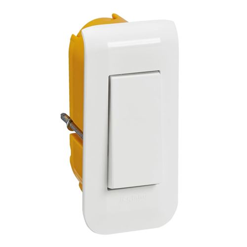 LEGRAND - Interrupteur va et vient Mosaic - 10A - Blanc - Image 3