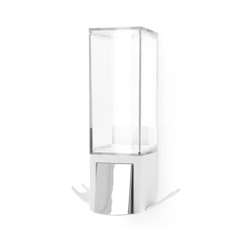 Generique Blanc Distributeur De Savon Mural - H 12Cm - Image 2