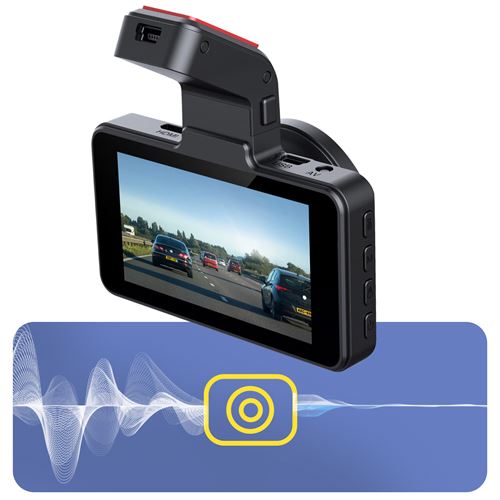 Dashcam avec Vidéo Ultra HD 1296p Caméra Avant pour Voiture