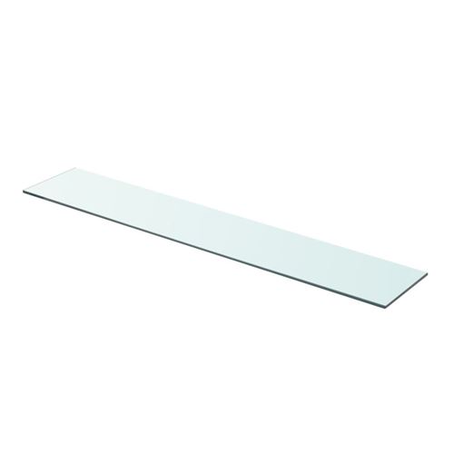 Panneau d’étagère Verre 90 x 15 cm transparent