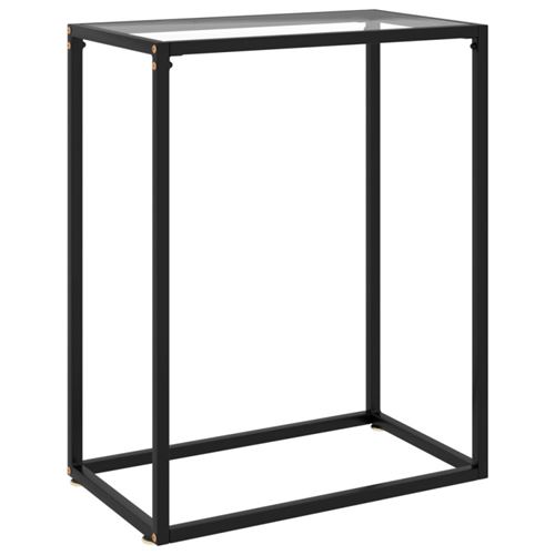 Vidaxl Table Console 60X35x75 Cm - Transparent - Image 3
