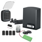 Motorisation connectée Avidsen Orea Connect avec batterie de secours et digicode pour portail coulissant de 4 m