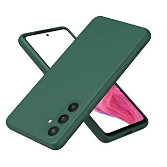 Coque pour Samsung Galaxy S25 5G - housse etui silicone gel fine + verre trempe - VERT - htdmobiles - 1