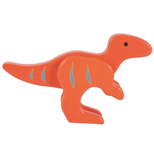 Everearth - ee33568 - figurine - dinosaure - bambou vélociraptor