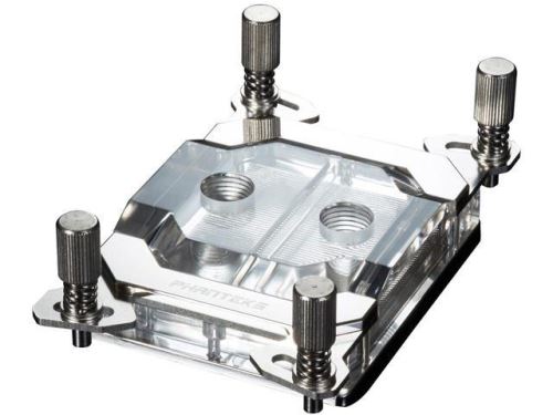 Phanteks Glacier C399A - Bloc de refroidissement d'unité centrale par eau pour système de refroidissement - (pour : TR4) - base en cuivre plaqué nickel - chrome miroir