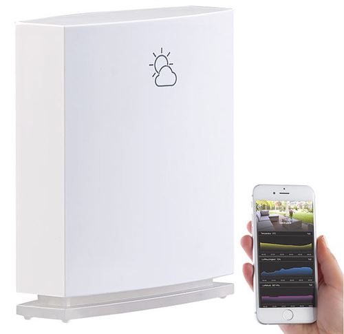 Enregistreur de données météo connecté avec app FWS-50.app