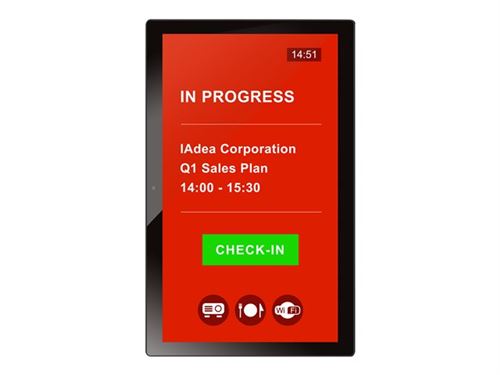IAdea XDS-2288/M - 22 Klasse (21.5 zichtbaar) LCD-beeldscherm plat paneel - digital signage-technologie - met ingebouwde camera en aanraakscherm - 1080p (Full HD) 1920 x 1080