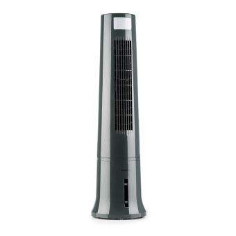 Klarstein Highrise Ventilateur Colonne Rafraichisseur Humidificateur D Air Avec Fonction Oscillation 3 Niveaux De Puissance 3 Modes De Ventilation 35w