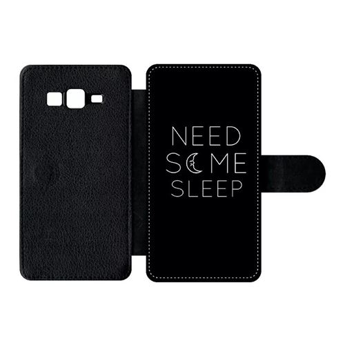 Etui À Rabat Samsung Galaxy Grand Prime G5306 Need So Me Sleep