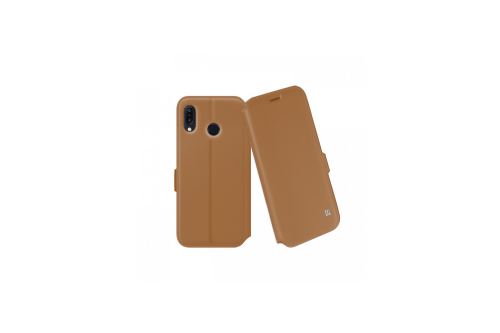 Ibroz Etui Folio Cover Cuir havane pour Asus ZenFone Max M1 ZB555KL