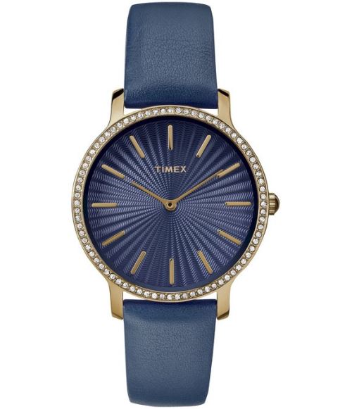 Timex Montre Femme TW2R51000 Bleu