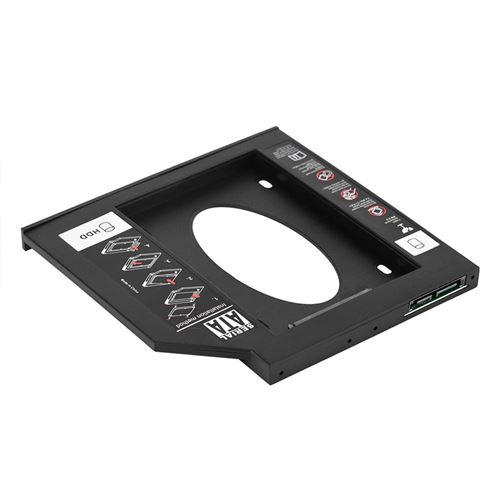 2.5 SATA HDD SSD Boîtier Disque Dur Baie Adaptateur Optique DVD Adaptateur pour Ordinateur Portable 9.5mm