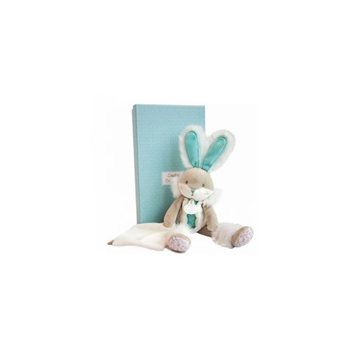 Doudou et compagnie - LAPIN DE SUCRE amande - Pantin avec doudou