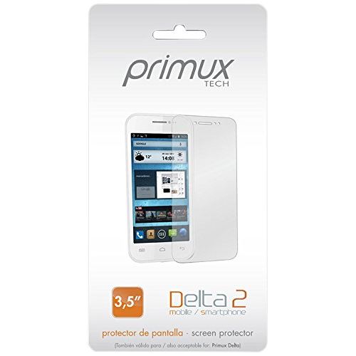 Primux ptscred1/2 Film protecteur d'écran – Protection d'écran (Delta 1 Delta 2, Téléphone portable/Smartphone, Primux, en plastique, transparent)