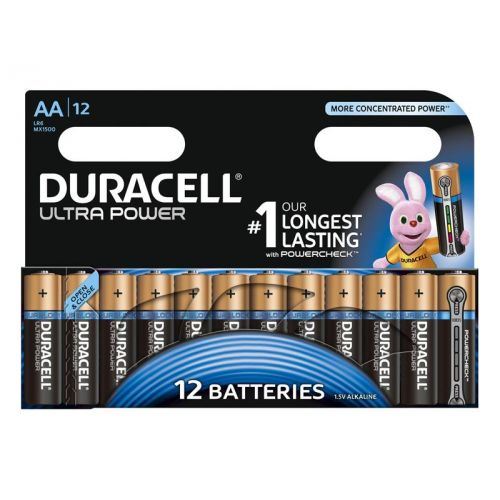 Duracell Ultra Power batterie - type AA - Alcaline x 12