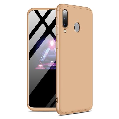 Coque en TPU matte détachable 3 pièces or pour votre Samsung Galaxy M30/A40s