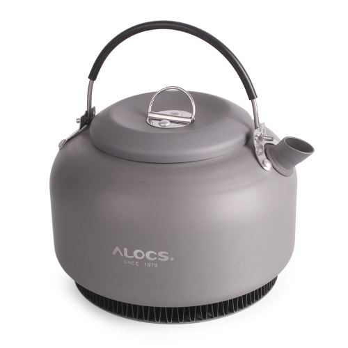 1.4L Titanium Théière Eau Théière Camping En Plein Air Randonnée Cafetière Portable Cuisson Portable avec Sac En Maille-9