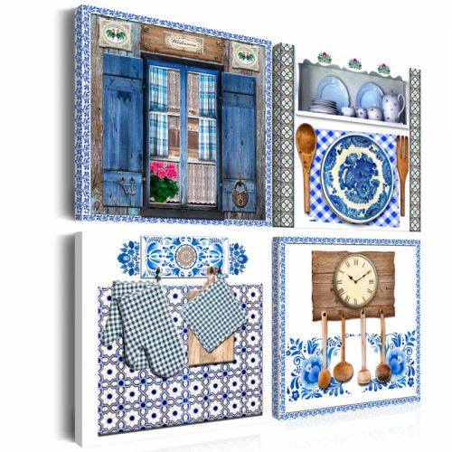 Tableau - Tradition de saveur .Taille : 80x80