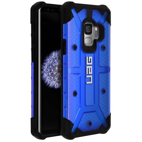UAG Plasma Series Citron - Achterzijde behuizing voor mobiele telefoon - robuust - composiet - geel, transparant - voor Samsung Galaxy S9
