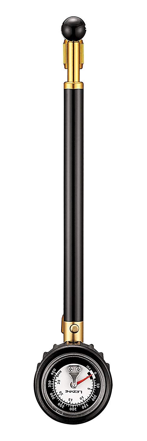 Lezyne 1-mp-shkdr-v204 Pompe à Main Mixte Adulte, Noir/Or, Taille Unique