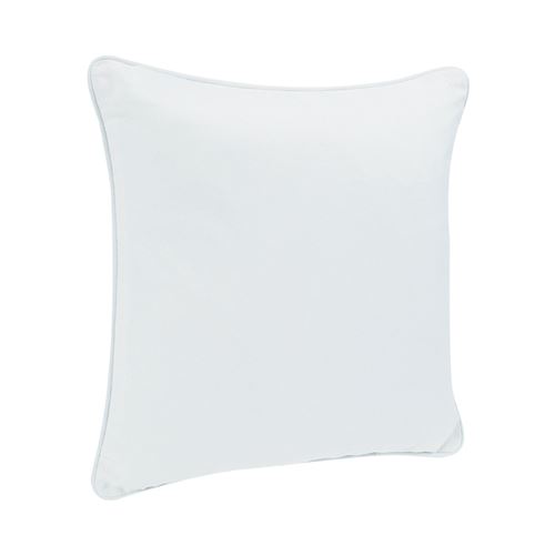 Coussin passepoil - 45 x 45 cm - Ivoire