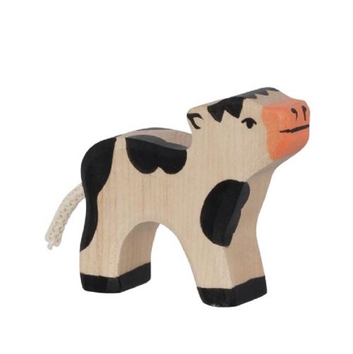 Figurine Holztiger Veau Noir