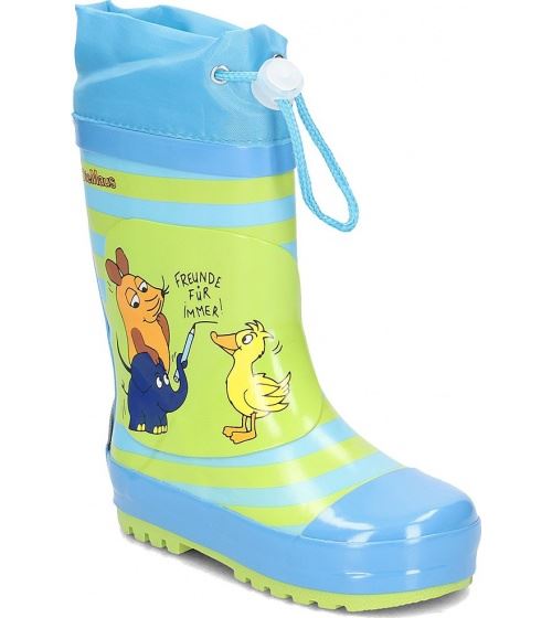 Playshoes bottes de pluie Friends 4 Evertaille 26/27 bleu/vert