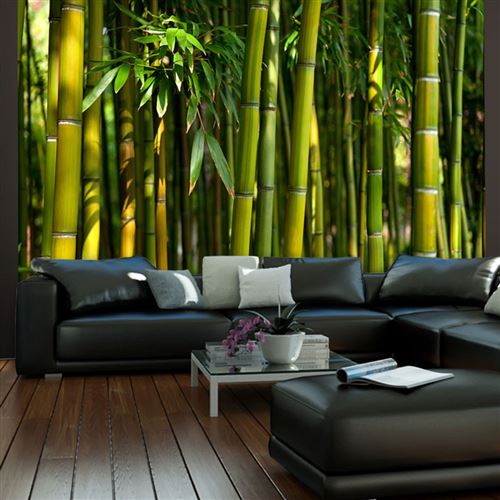 Papier peint Forêt de bambous asiatique 2-Taille L 250 x H 193 cm