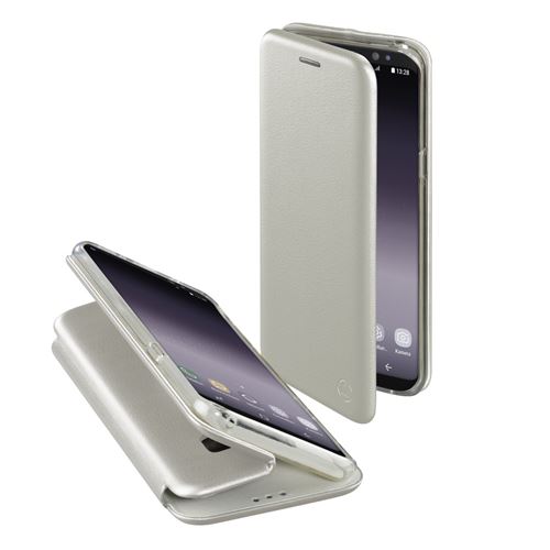 Étui portefeuille Curve pour Samsung Galaxy S9+, argent