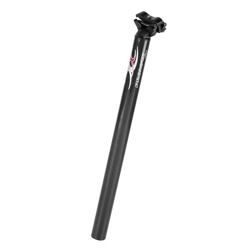 PROMAX Tige de selle fixe SP-96327,2 x 400 mm noir de carbone