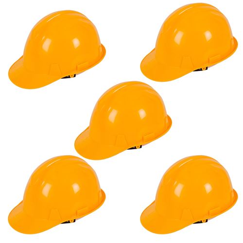 Silverline 306429 Casque de chantier Jaune