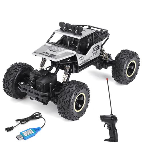 Voiture radio commandée Insma 28cm tout-terrain jouets 1:16 4WD RC voiture alliage 2.4G