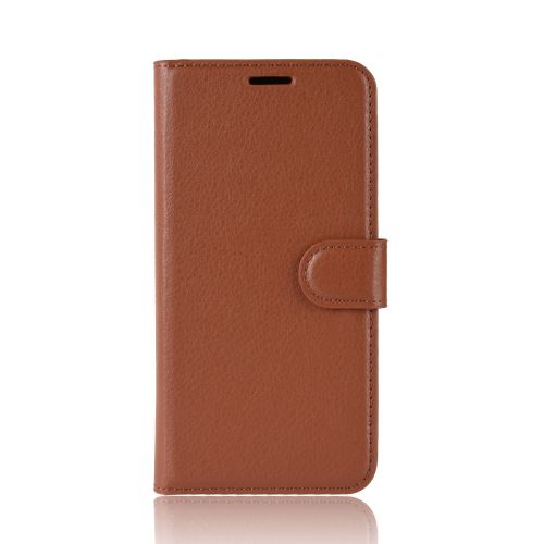 Housse étui Coque Coque pliable avec multi-poche pour Apple iPhone 7 Plus / 8 Plus - Brun -4475