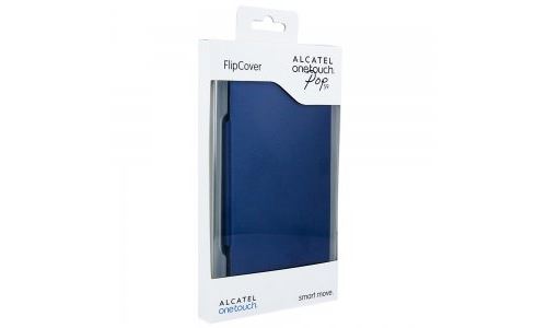 Etui bleu origine Alcatel à rabat Ultra Fin pour One Touch Pop S9