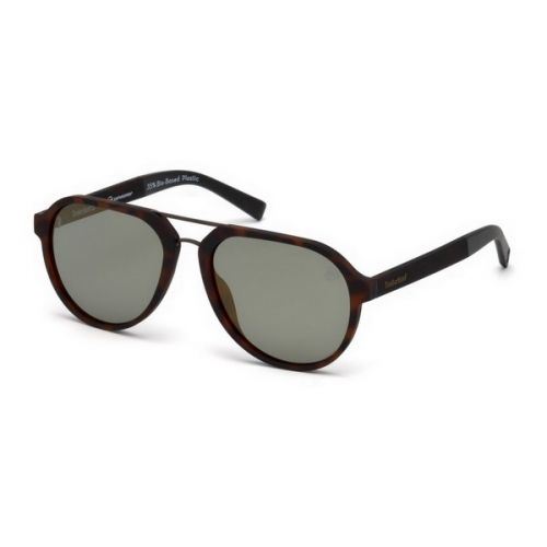 Lunettes de soleil Homme Timberland TB9142-5653R Marron (56 Mm)