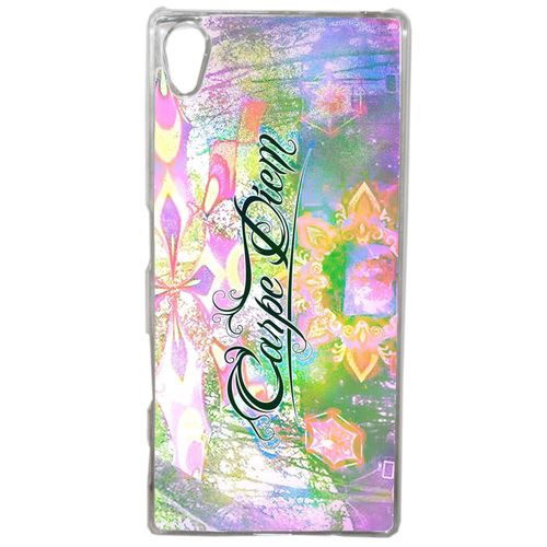 Coque Carpe Diem Compatible Sony Xperia Z4 Transparent
