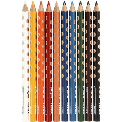 Lyra crayons Groove 10 pièces multicolore