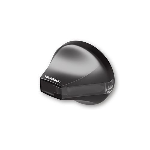 LED Clignotant embout de guidon FLIGHT, fumé HIGHSIDER